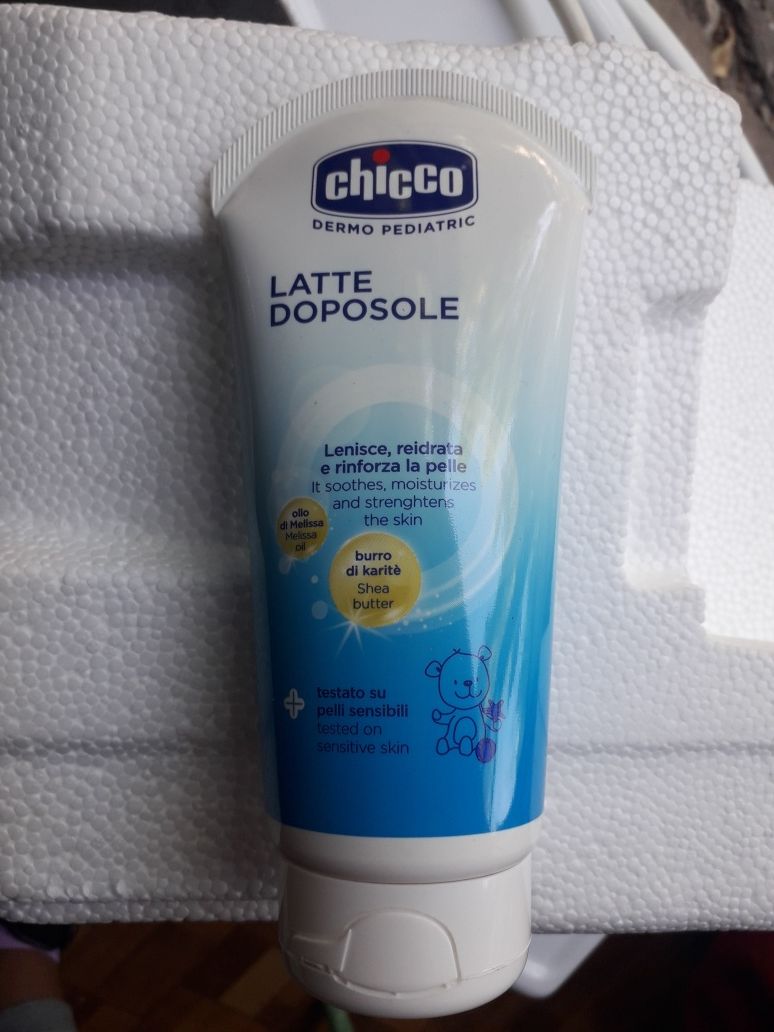 Chicco - успокояващо мляко за след слънце