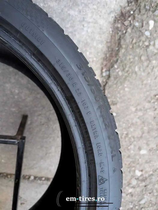 SET 2 Anvelope Iarna 315/30 R22 CONTINENTAL WinterContact TS 860 S 107