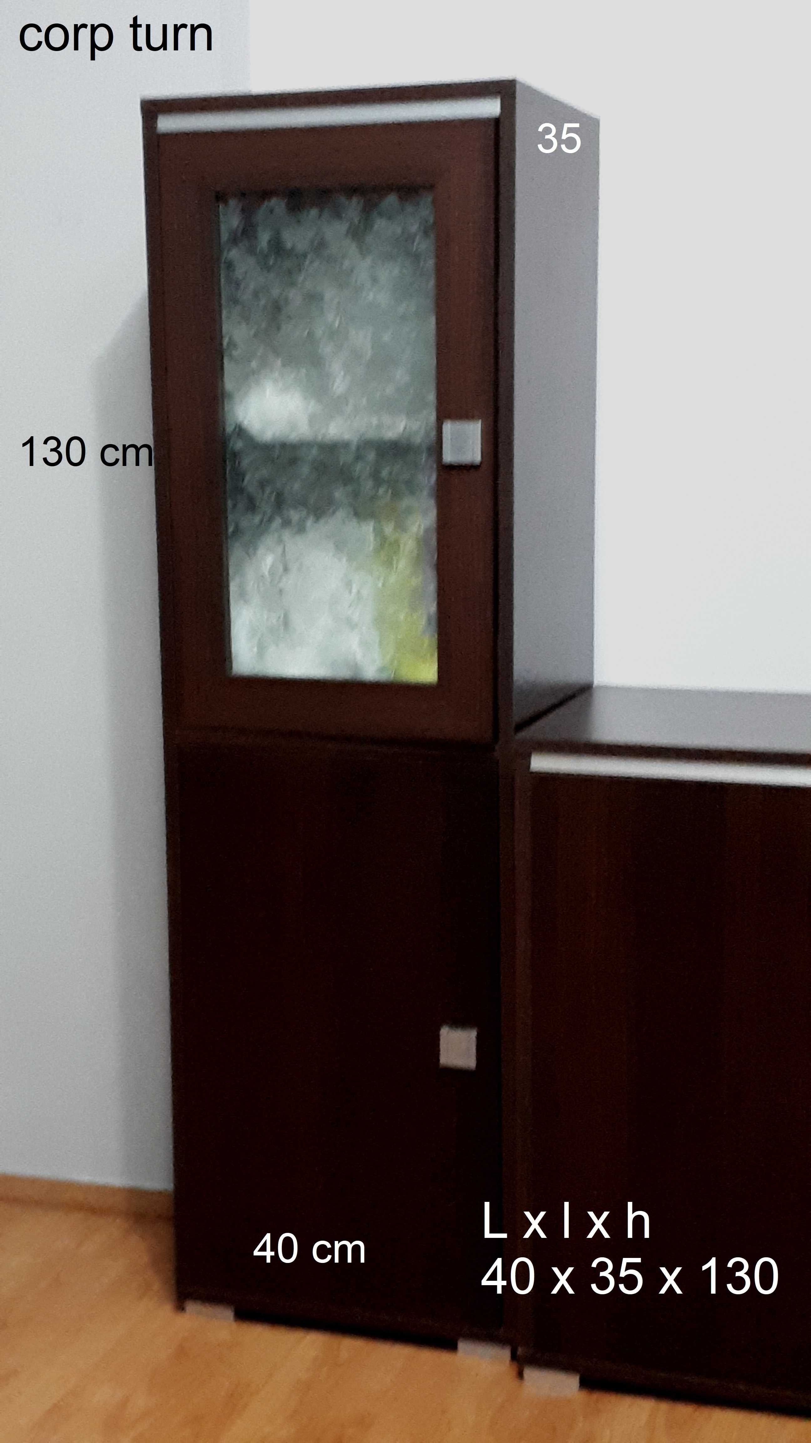 Mobila pentru living sau birou, 3 corpuri
