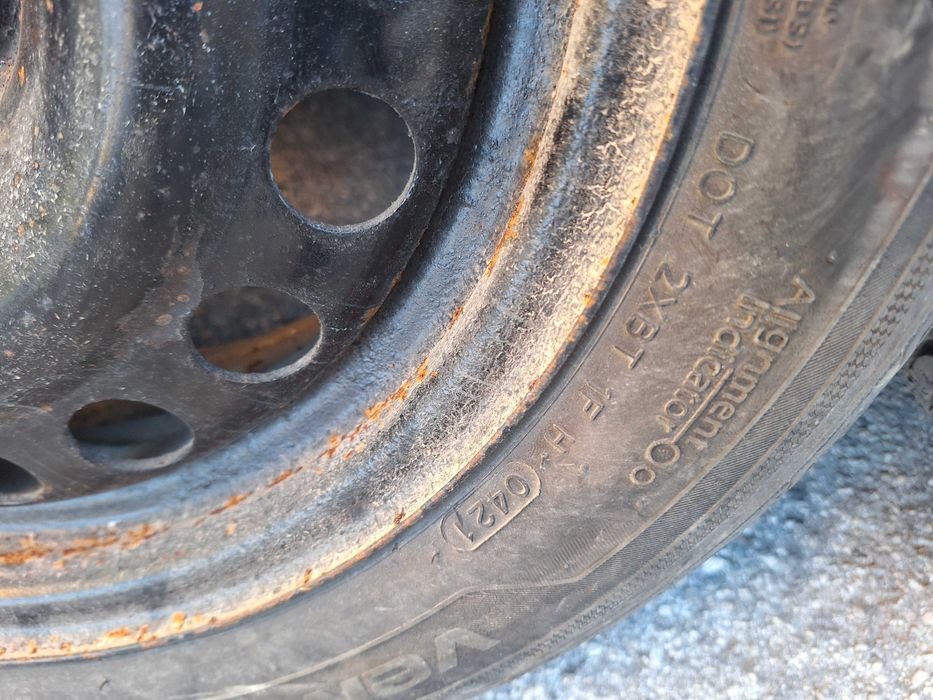 Джанти с гуми 4х100 15 Опел