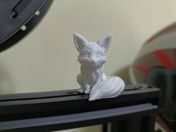 3D Фигурка сладка лисица