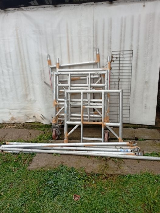 Schela aluminiu cu  roti