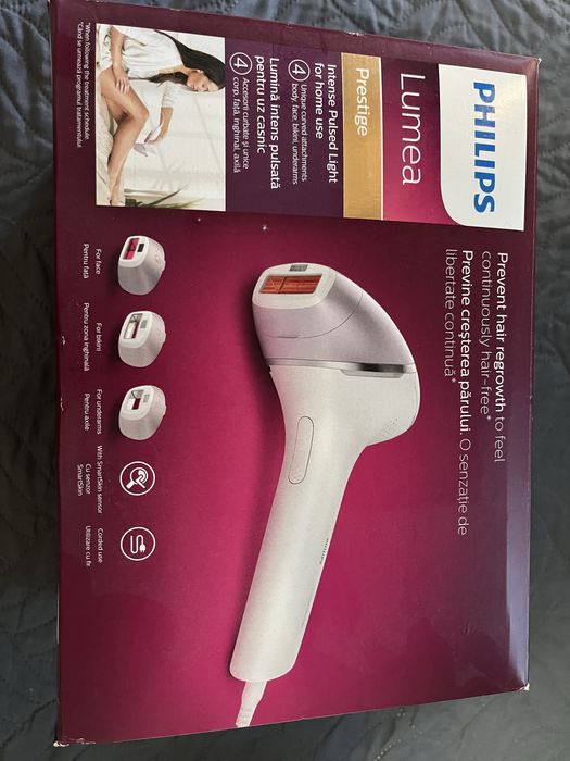 В гаранция (18.11.2025) Фотоепилатор Philips Lumea Prestige BRI947/00