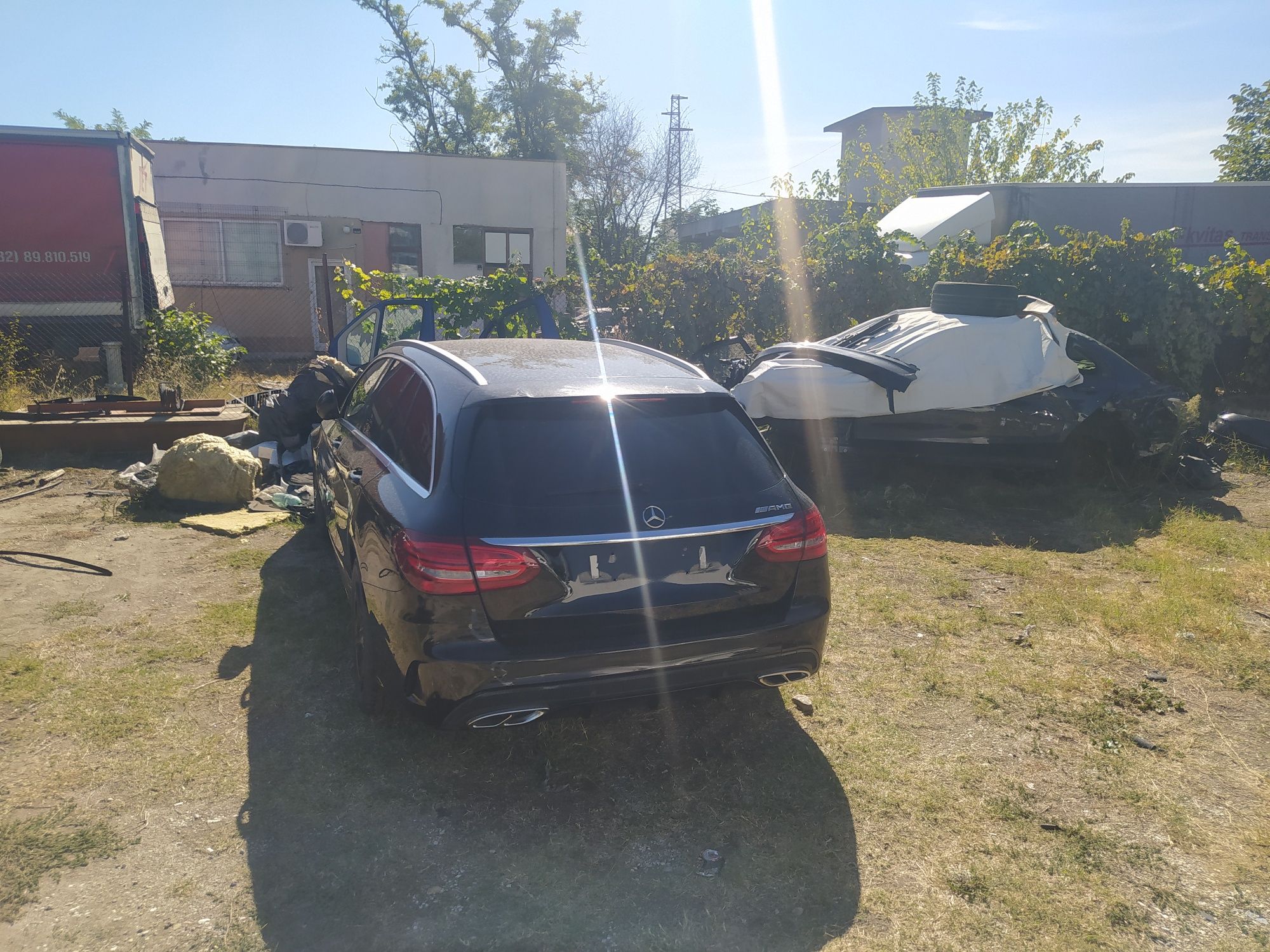 Mercedes W205 C300D Hybrid AMG 2015 г. C 200 бензин .На части