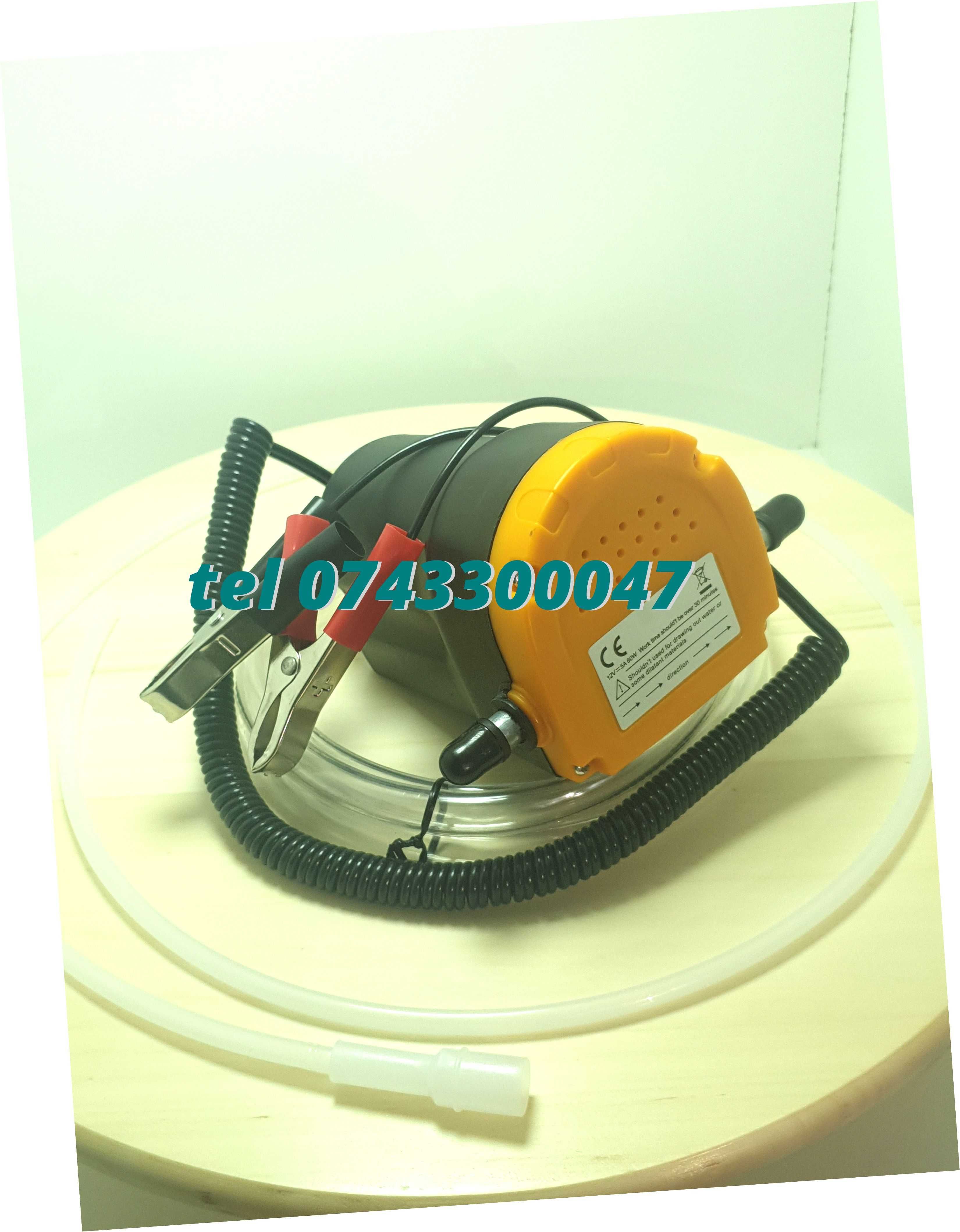 Pompa Extractor Schimb Ulei Auto 12v 60w