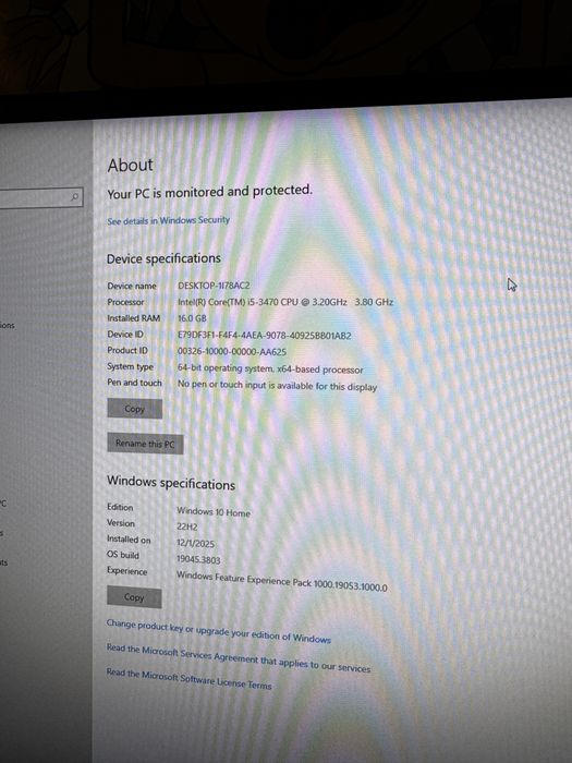 Vand pc low-medium gaming i5