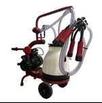 Aparat de muls vaci, 1 post, 1 bidon 20L plastic, 250l/min, 0,55kw