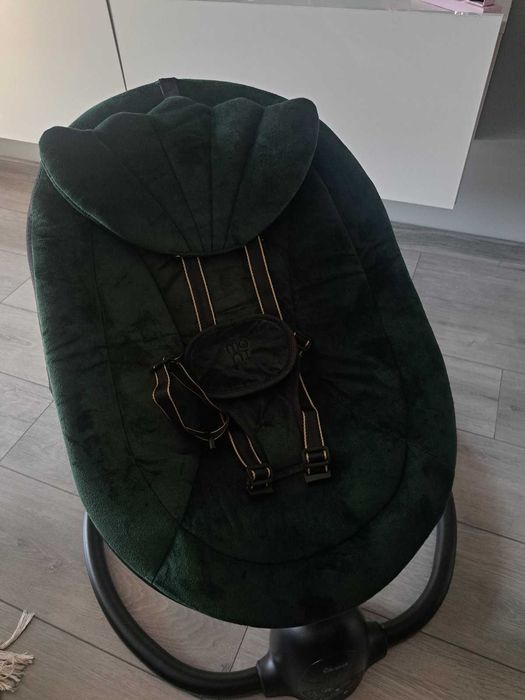 Бебешка електрическа люлка Moni Clarissa зелена