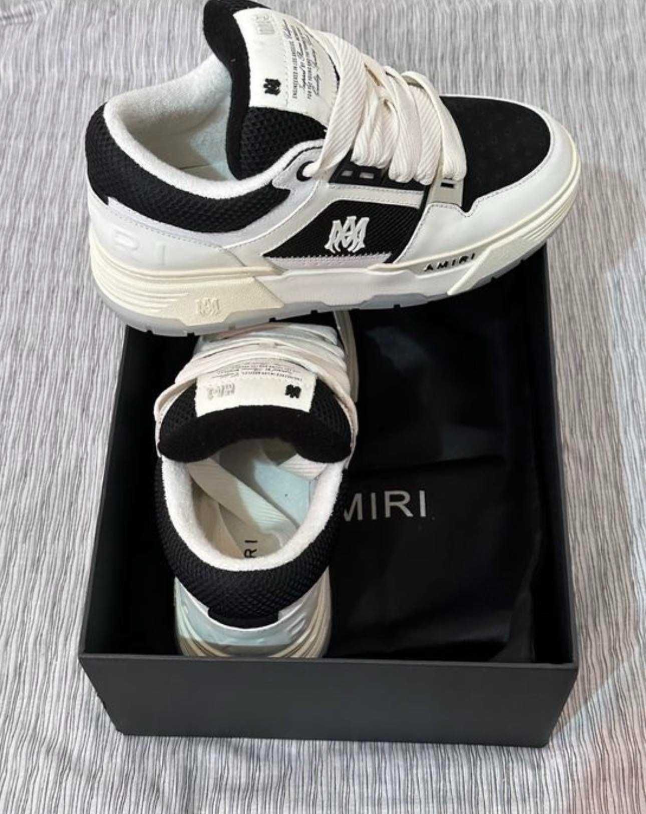 Adidasi AMIRI MA-1 Black&White (Livrare cu verificare)