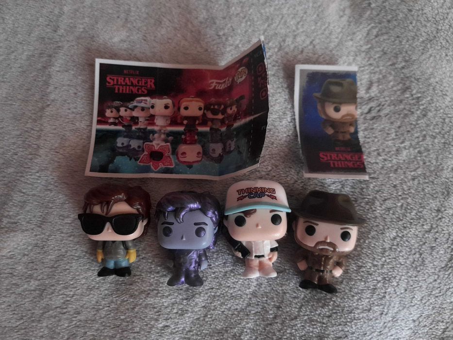 Stranger things киндер Джой, от фанко поп. ТОЛЬКО ОБМЕН!