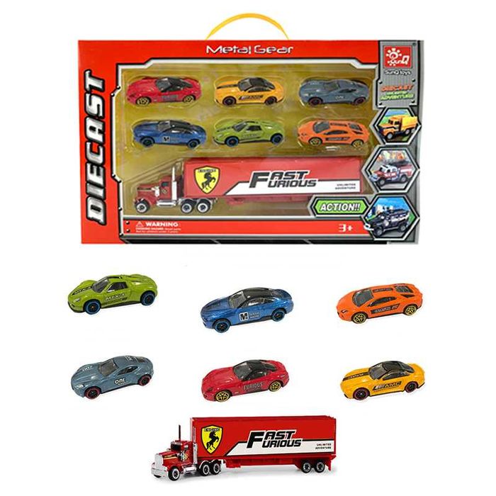 Камион „ автовоз „ трактор метални