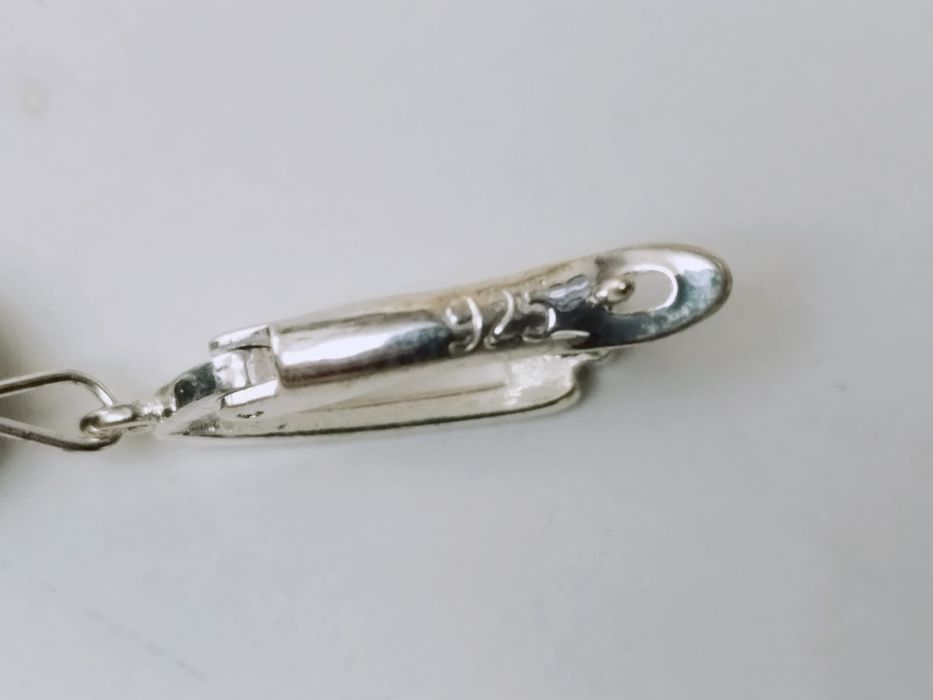 Cercei din argint 925 cu perle culoare neagra si maro, copii