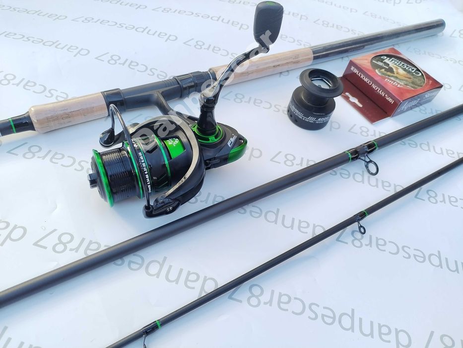 SET FEEDER Lanseta HARRIER 3,90m 150gr+Mulineta SPARKLER 4000 + 150m