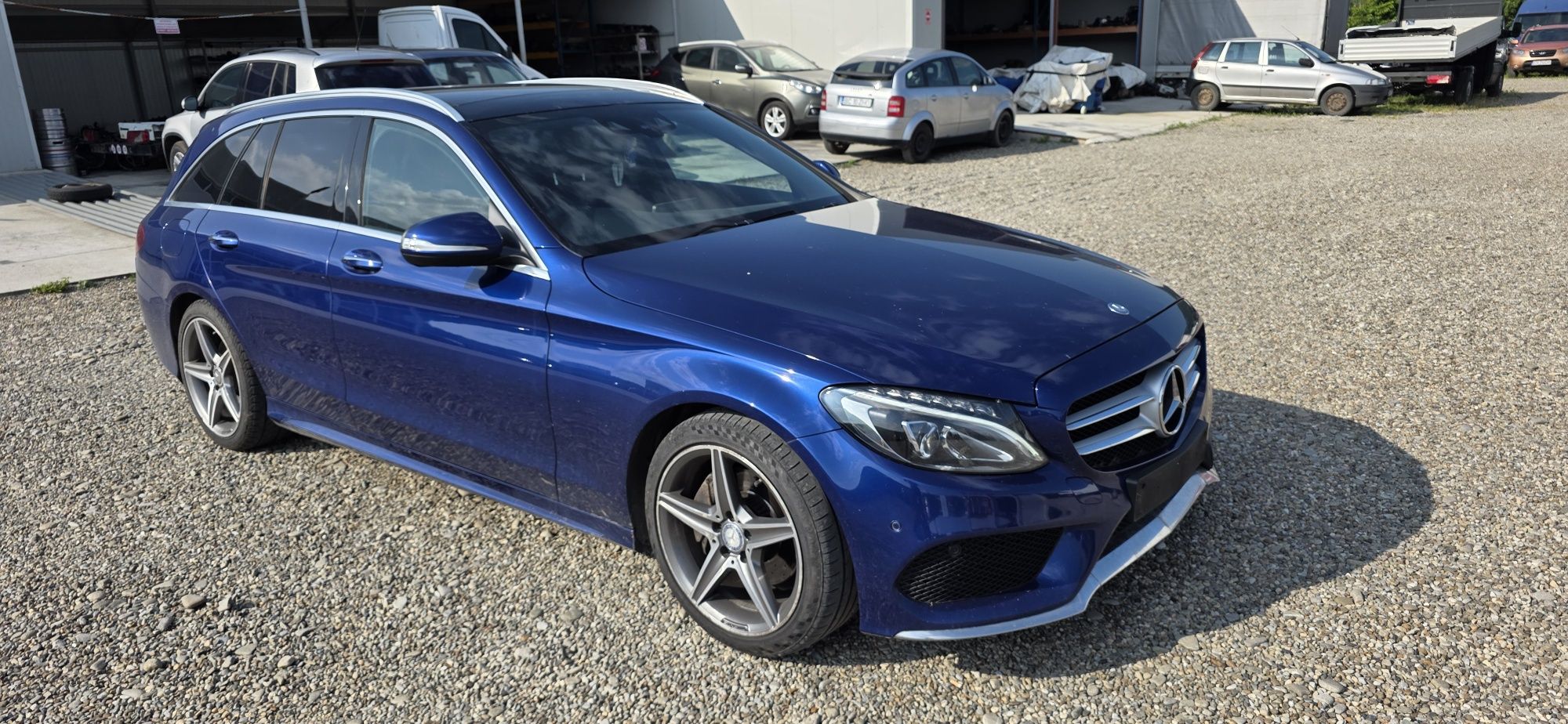 Față completă mercedes C class 2016 .