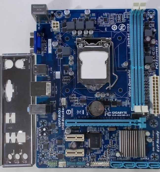 Продам материнскую плату с процессором core i5
