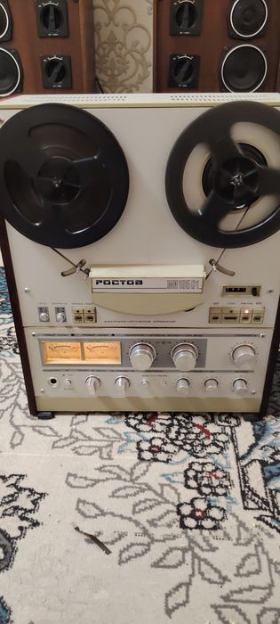 Стерео магнитофон катушеный Ростов мк 105с1