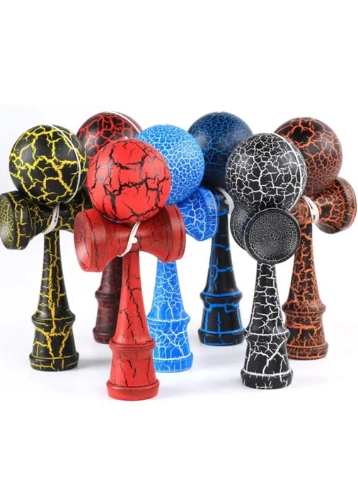 Kendama profesionala din lemn 18 cm