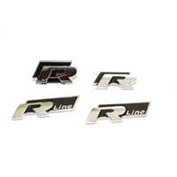 Embleme R-line set 4 buc Volkswagen Passat, Golf, Tiguan, Scirocco