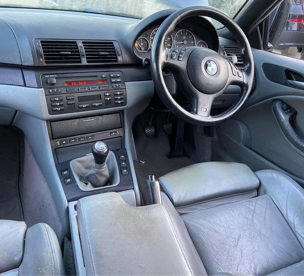 Dezmembrez BMW 330ci Manual 6 viteze M-Tech 2,Recaro incalzit 3.0i M54