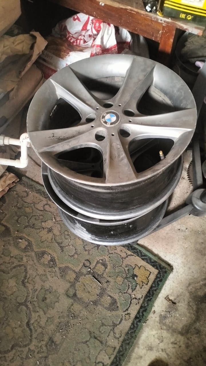 Литые Диски r17 5x120 / титанки 4шт