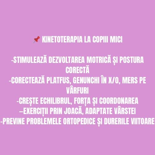 Kinetoterapie exclusiv pentru femei si copii
