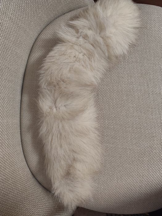 Guler blană 55 cm