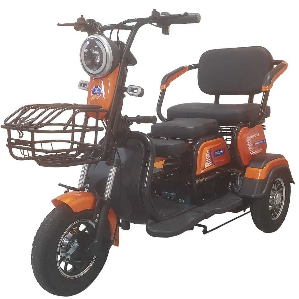 ПРОМОЦИЯ - Електрическа триколка с голяма седалка М19 -48v/ 20Ah