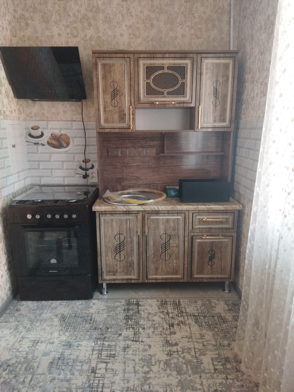 Бектемир туманда квартира,3 хонали,хамма шароитлар бор
