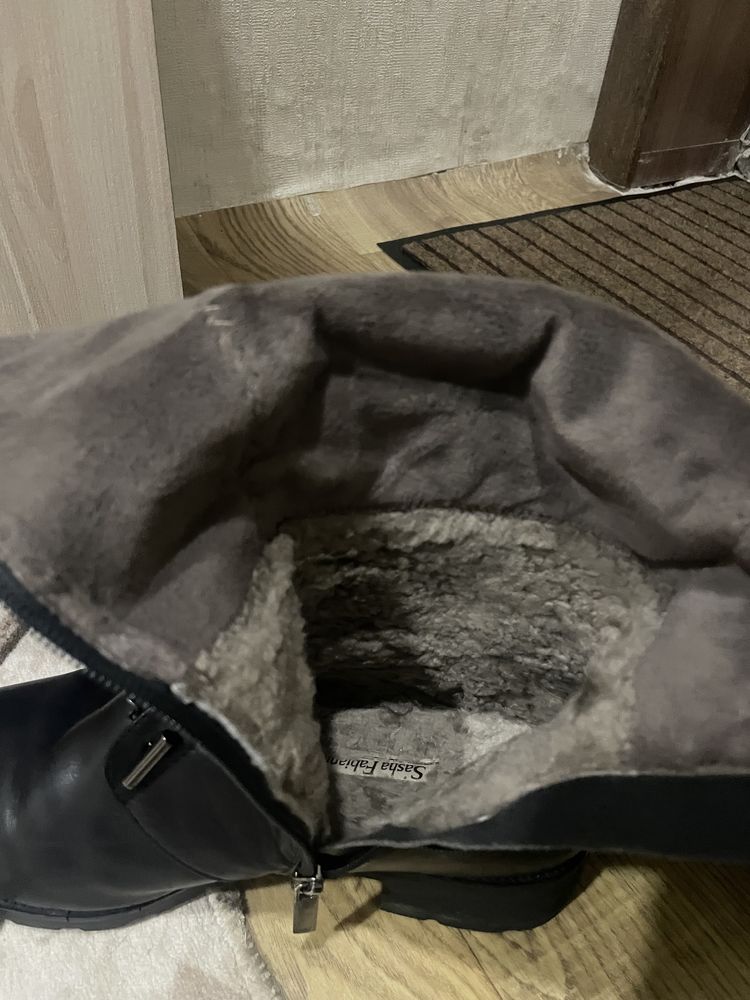 Продам сапоги натуральные