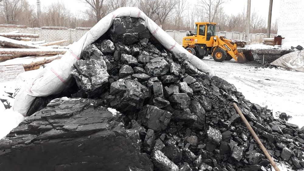 Уголь Каражира калиброванный сортовой потребительский  доставка от дв
