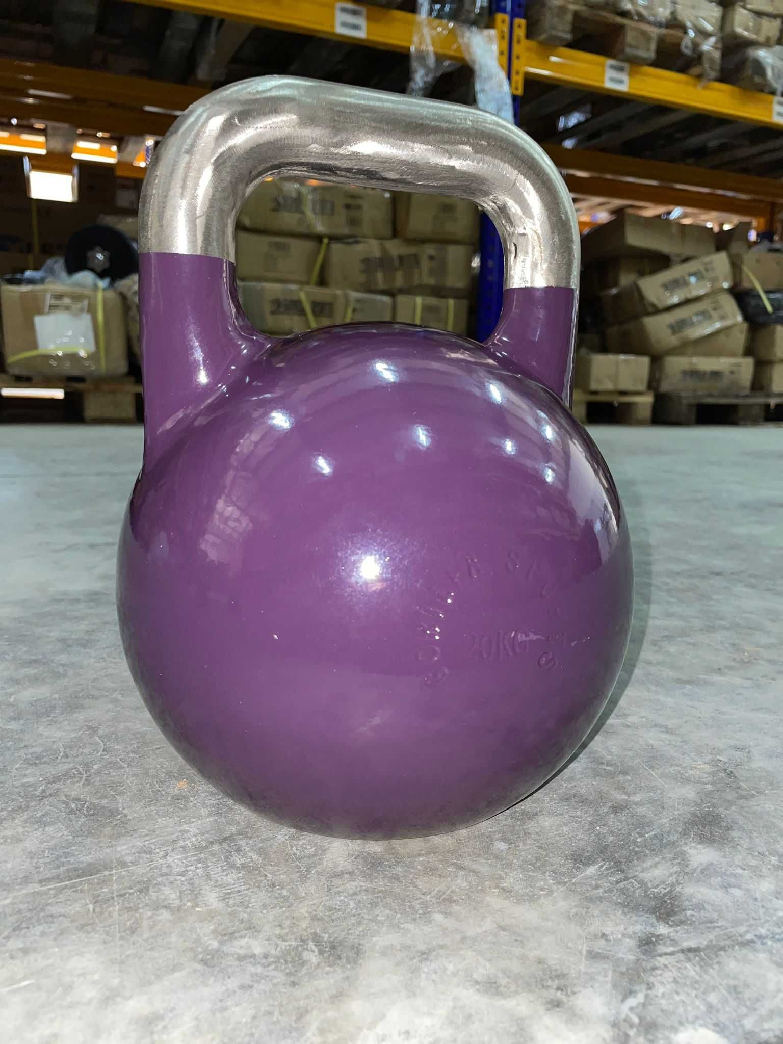 Kettlebell de Competiție - 20 KG, Mov