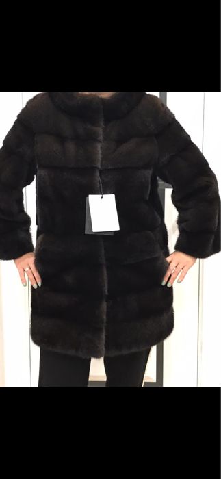 Шуба норковая бу
