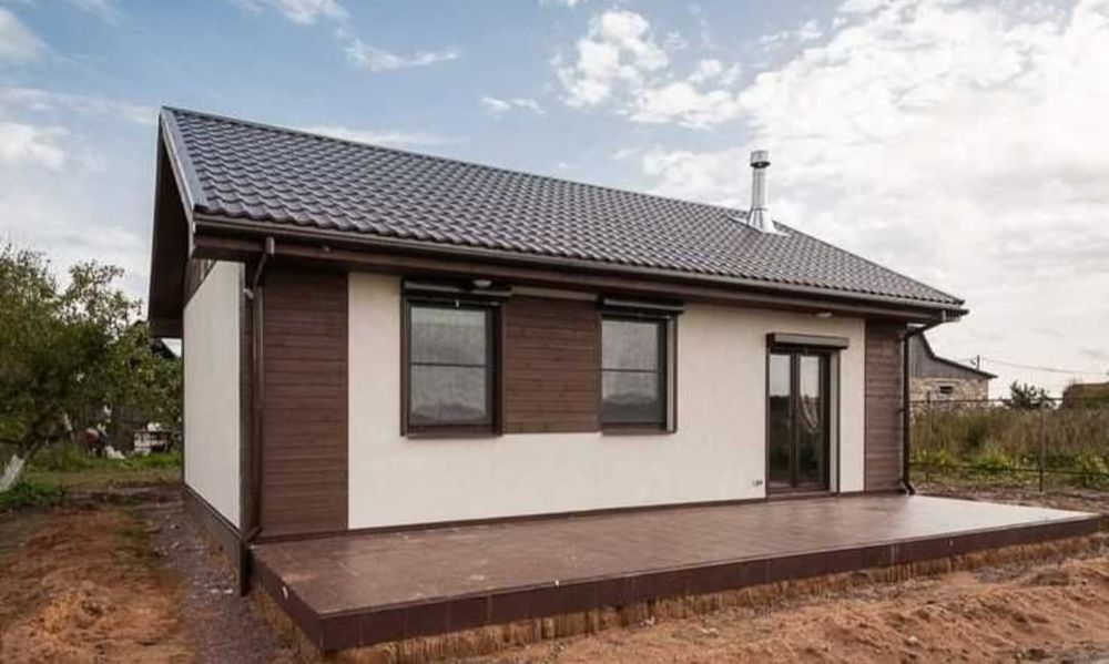 Vand Casute pe structura metalică sau cabane din lemn orice model dori