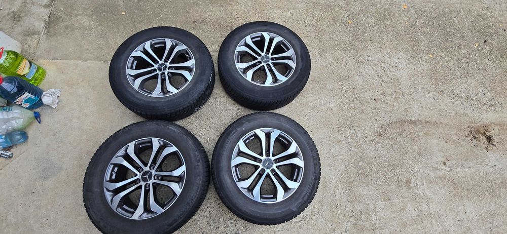 Jante Aliaj Mercedes GLC 235x65x17+Cauciucuri iarna Michelin Latitude