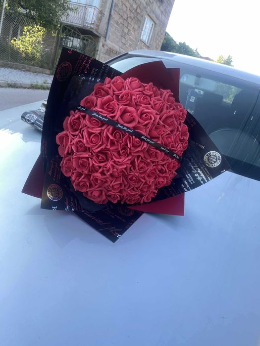 Букет от 51 вечни рози