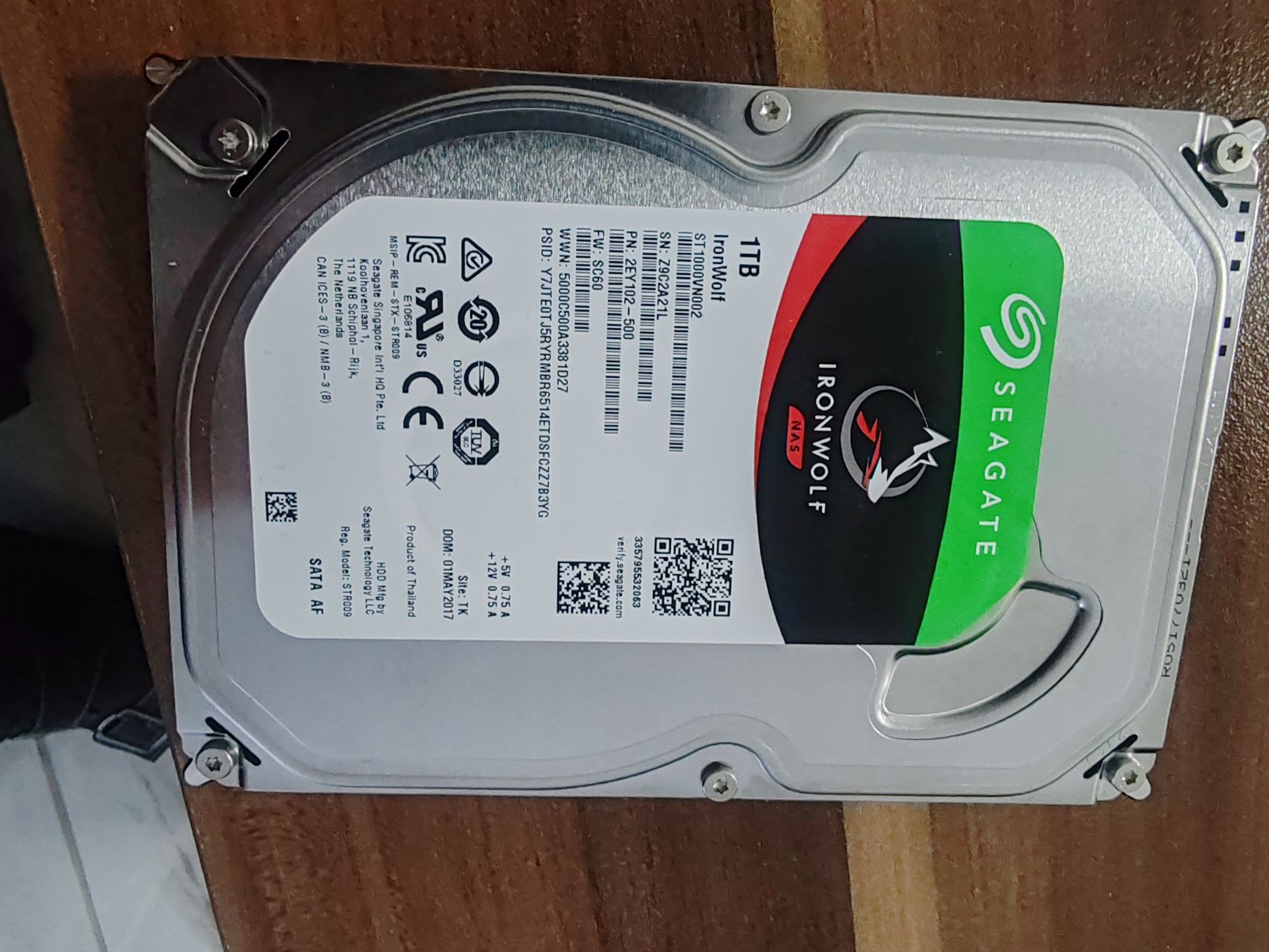 Seagate IronWolf 1tb