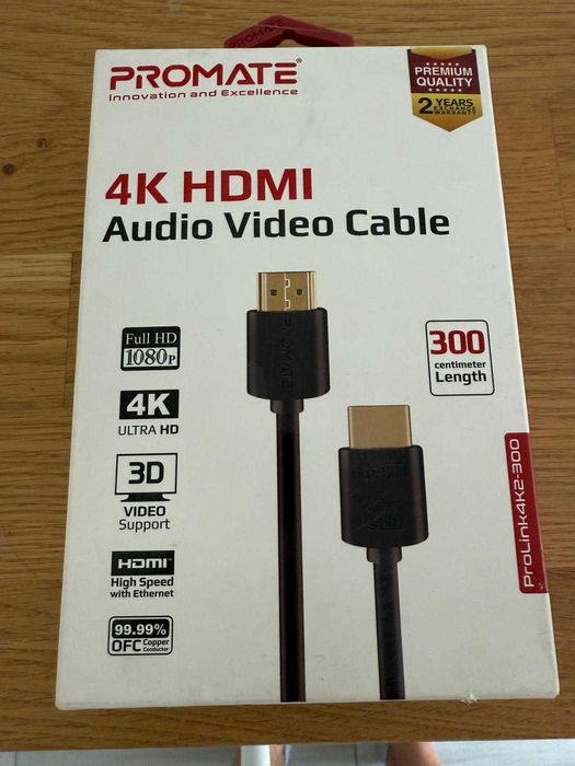 Cablu 4k HDMI Promate Audio Video