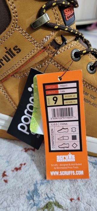 Спец ботинок skruffs