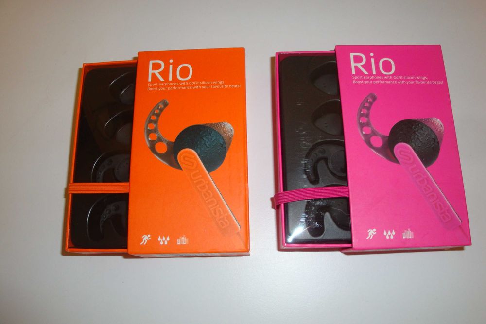 Casti Rio pentru sportivi casti microfon hands free rezistente apa