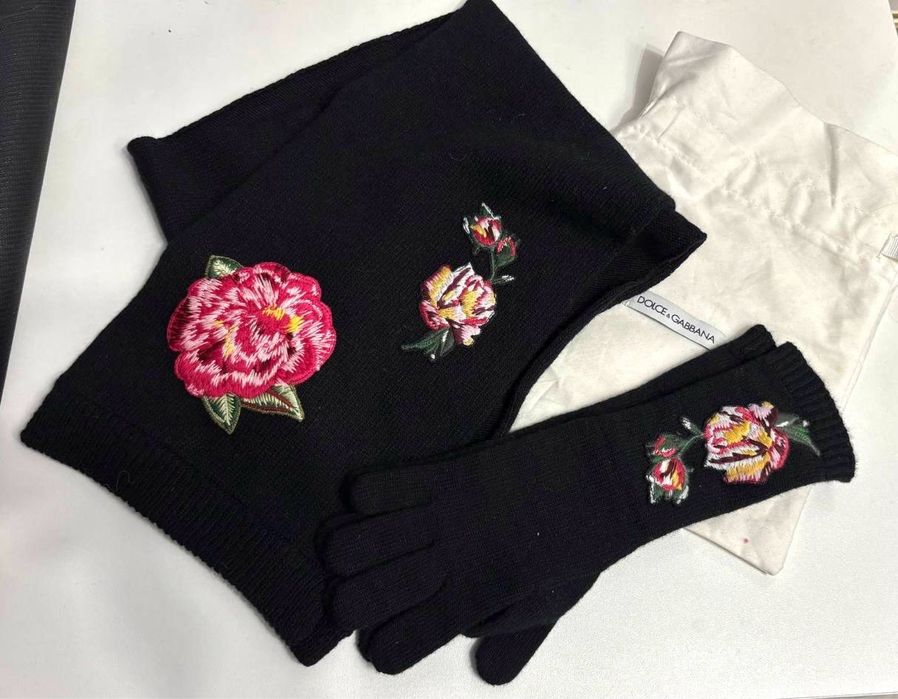 детский зимний комплект Дольче Габбана