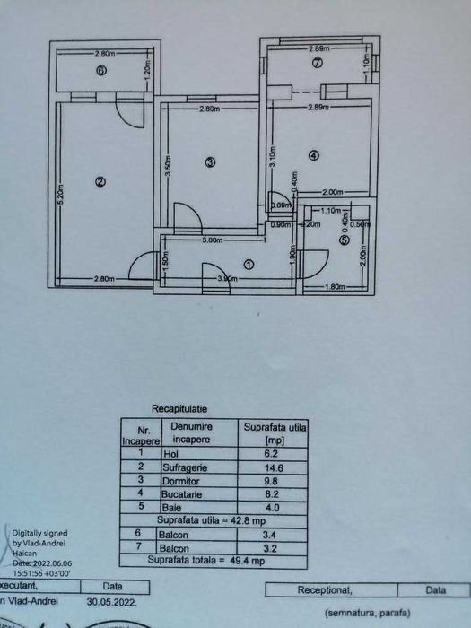 vand apartament doua camere rm valcea