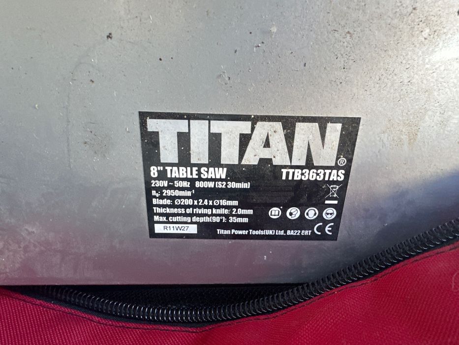 циркуляр използван Titan