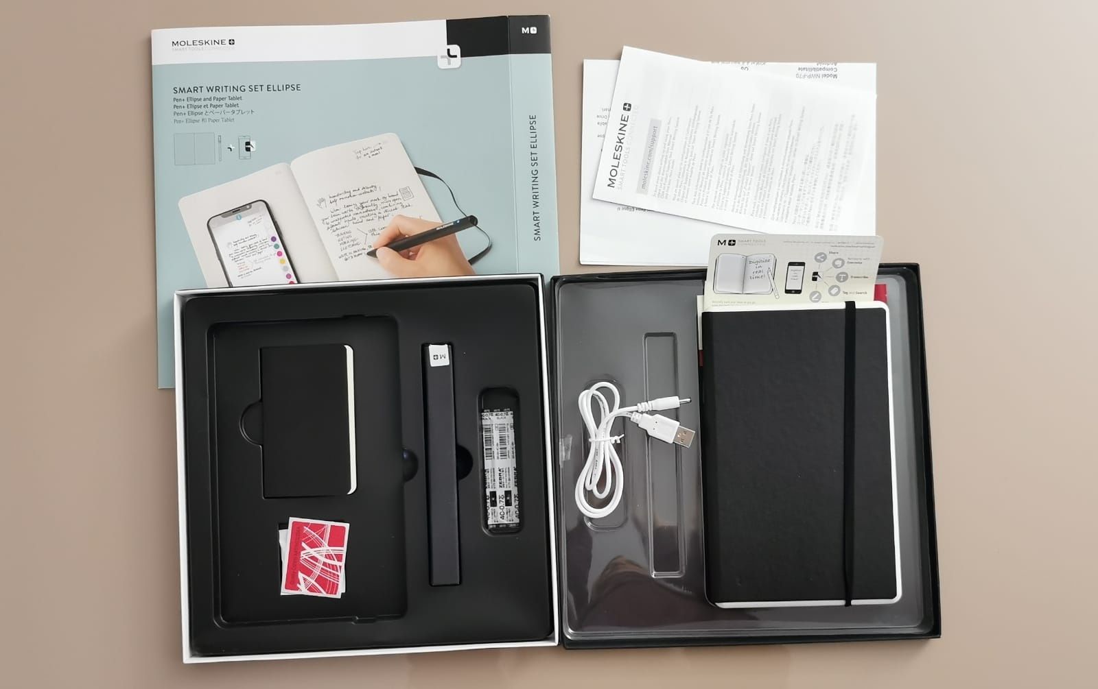 Oferta | Livrare Gratuit | Moleskine Smart Writing Set