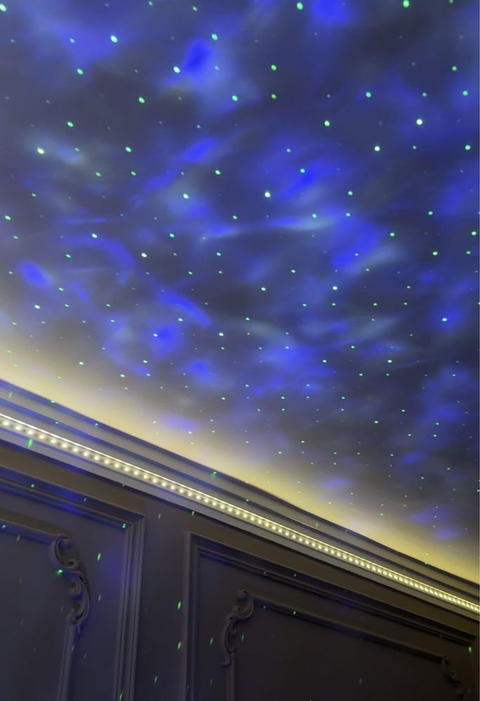 Звездный ночник | подсветка с колонкой | Проектор звездного небо