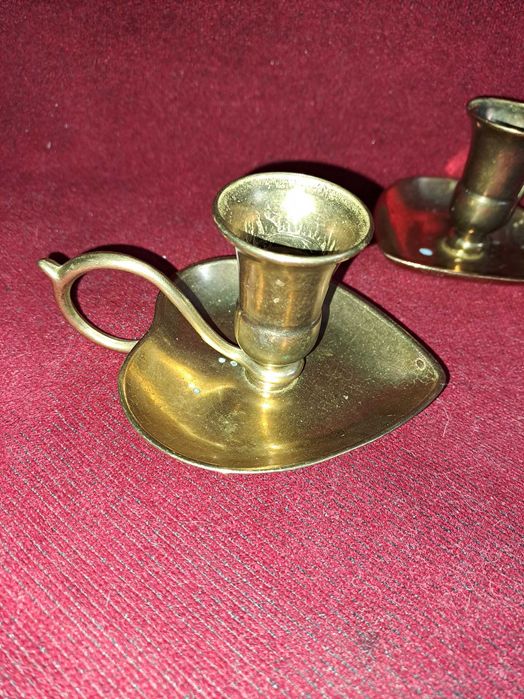 set 3 sfesnice bronz