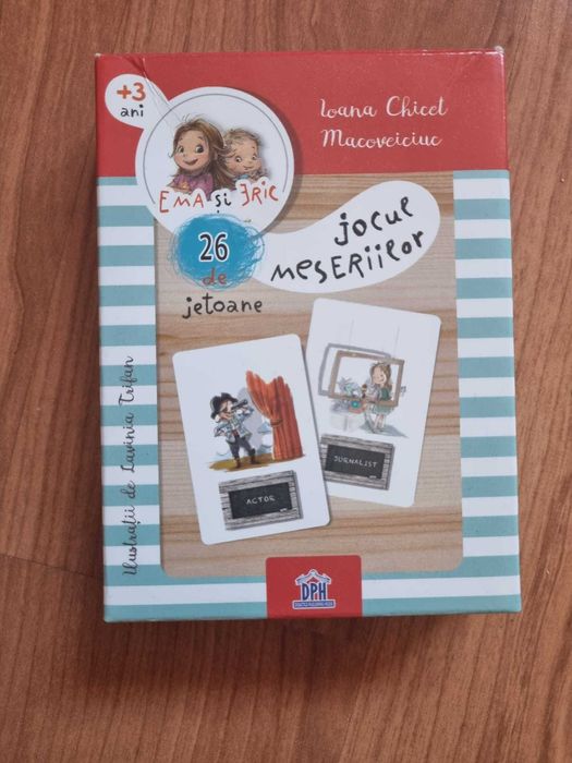 Wooden Learning Box "Amounts & Numbers" si Jocul meseriilor