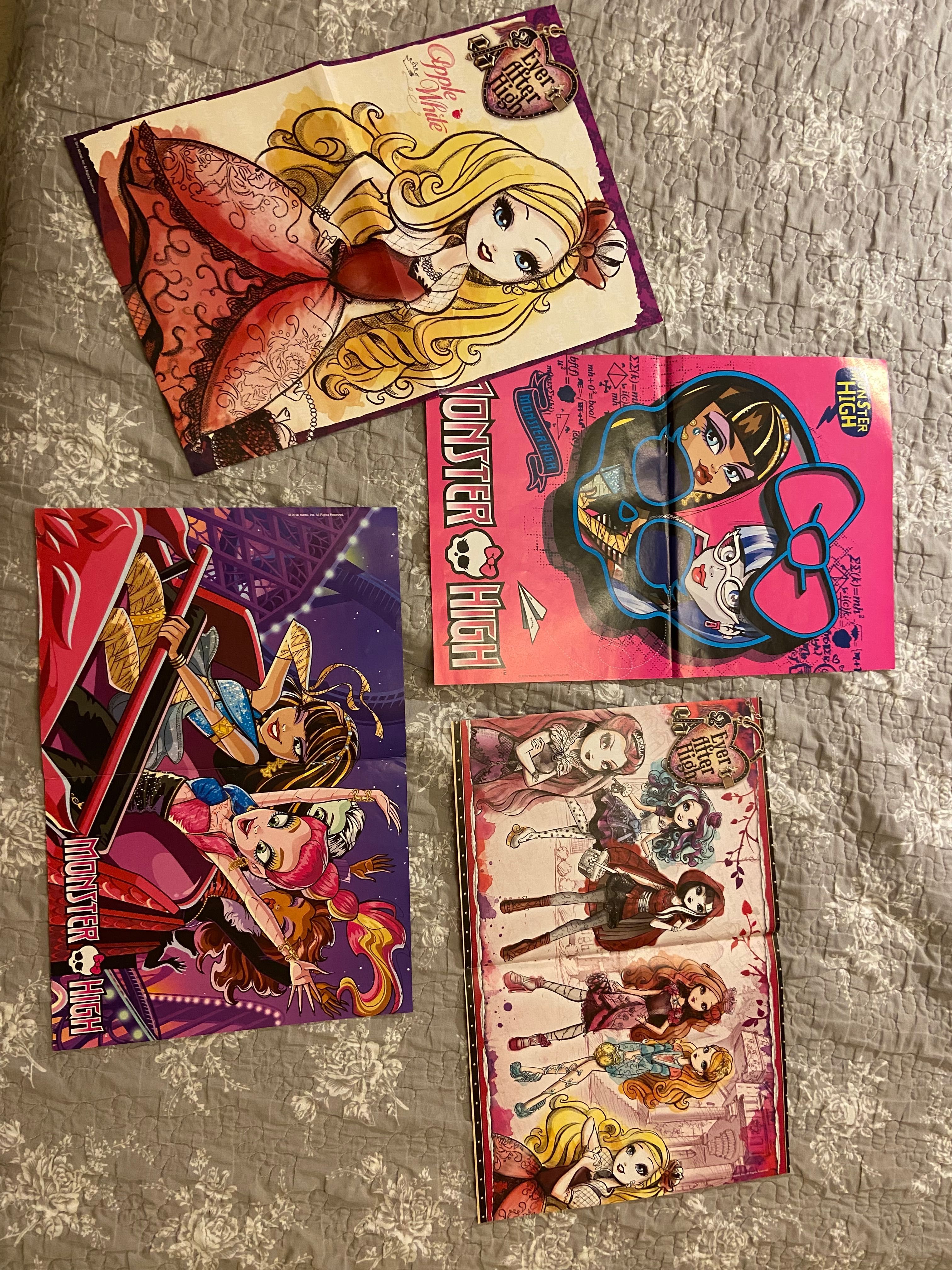 Vand postere Monster High, Ever After High