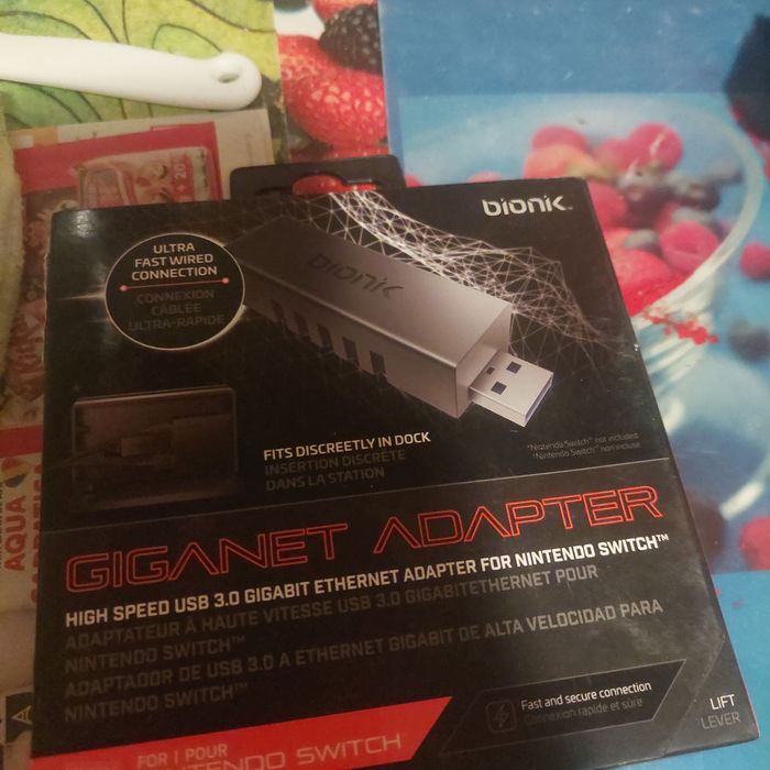 Adaptor giganet nintendo
