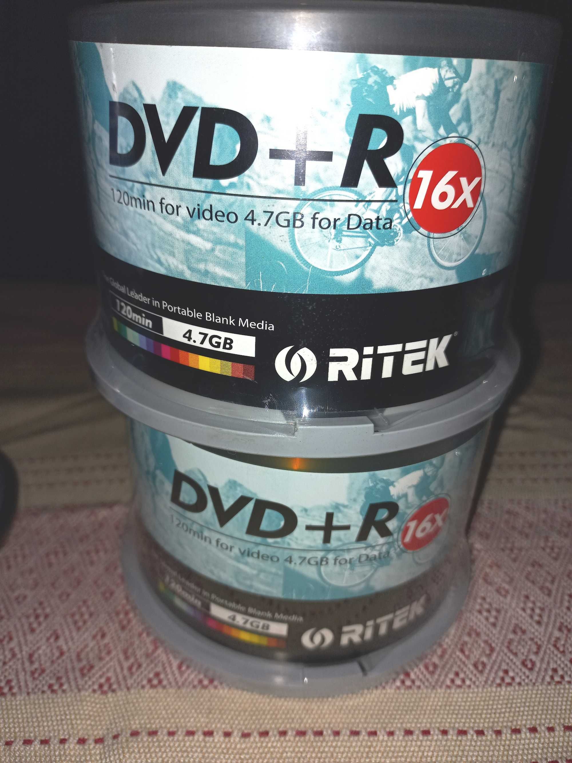 CD-R / DVD+R /Чистые/ Новые/В упаковке диски