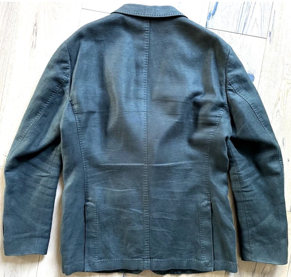 Мъжко Сако Ленено Massimo Dutti 54